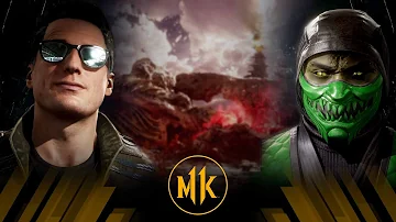 Mortal Kombat 11 - Johnny Cage Vs Deadly Hybrid Scorpion (Very Hard)