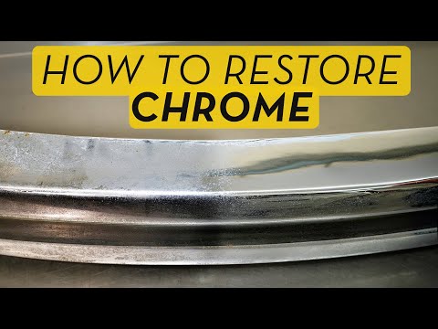 How to Easily, Cheaply Clean and Restore Chrome Cars Parts and Bumpers