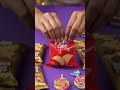 Crazy Satisfying Snack ASMR 🤤 Candy, Chips &amp; Chocolate Sounds 🍭 | Relaxing Viral ASMR #short