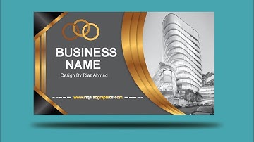 Business Cards Design CorelDraw x7 Tutorial #4 with Inqalab graphics