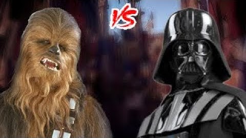Chewbacca vs Darth Vader | Star Wars Battlefront 2 Hero Showdown
