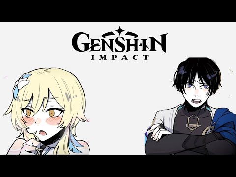 Lumine's Short Skirt Problems (Genshin Impact Comic Dub)