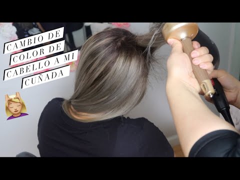 LE PINTE EL CABELLO A MI CUÑADA | *Todavía editando los VLOGMAS 😩😅