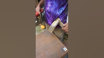 Grinder Hoe Polishing ⚒️✨ | Satisfying Metal Shine, Rust Removal, Gardening Tool Restoration Part 02