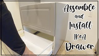 How I assemble and install Ikea drawers by MaxPlus 2,256 views 2 years ago 3 minutes, 56 seconds