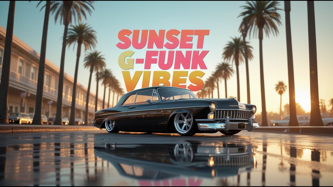 🎧 Cali G-Funk Nights – Slow Bass Rollin’ on Neon Asphalt 🌃