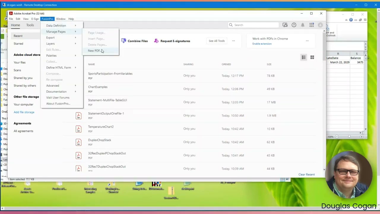 Webinar: Sneak Preview of Exciting new FusionPro® 14 Features