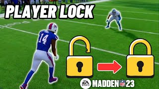 How to PLAYER LOCK in Madden 23!