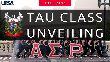 UTSA ASR: TAU CLASS UNVEILING