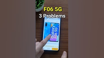 3 Problems in SAMSUNG F06 5G 👎 #shorts