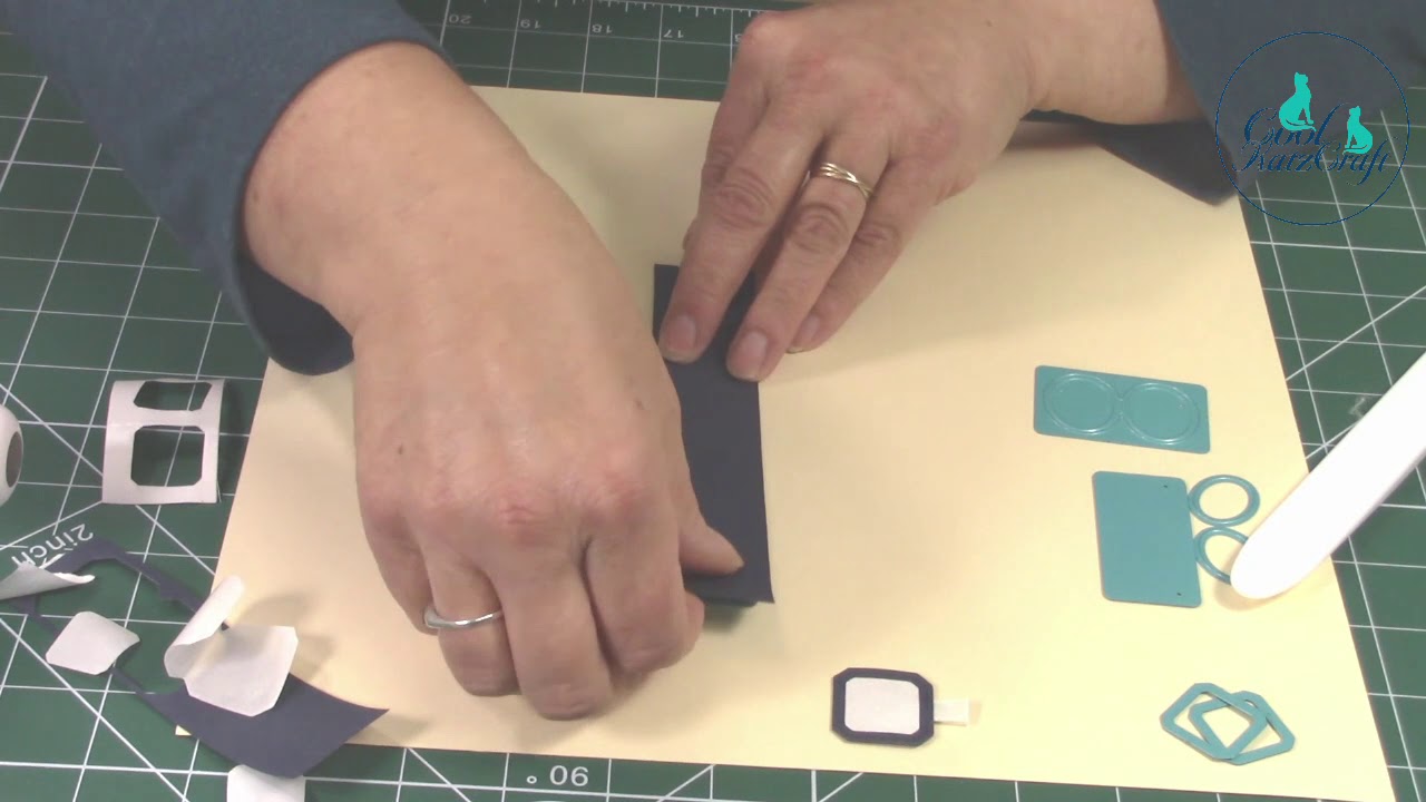 How to use Page Tabs Debossed Dies and Magpop Strip Dies (CoolKatzCraft Ltd)