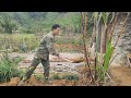 After 15 years away from his hometown, Trieu Khang returned to renovate the garden.