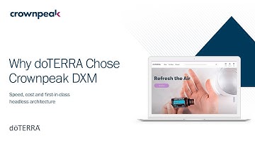 Why doTERRA Chose Crownpeak DXM