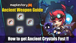 Maplestory m - Ancient Weapon Complete Guide and Tips