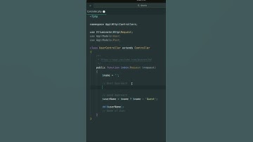 Laravel Tips (19): Use the better way ternary condition #laravel #shorts #tips