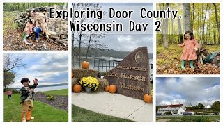 Door County, Wisconsin Day 2 - Pumpkin Patch Festival || DITL || Collab With Moms Madness || Lesli R