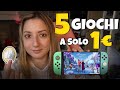 5 GIOCHI ad un 1€ per NINTENDO SWITCH & SWITCH LITE !