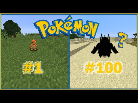 Złapałem 100 Pokemonów w Minecraft Pixelmon !  A Setnym pokemonem był ... ?