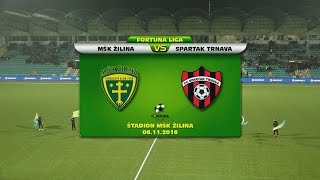MŠK Žilina - FC Spartak Trnava 7:0 (3:0)