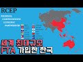 대한민국 세계 최대 규모 FTA 가입