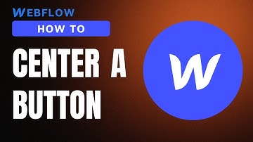 How To Center a Button in Webflow (EASY!)