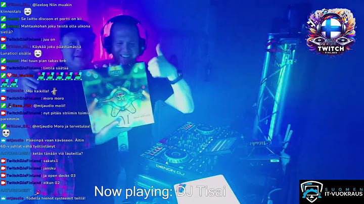 DJ Tisai - Day 1 - Twitch DJs Finland Summerparty 2025