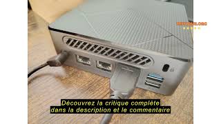 Avis sur la MAGICNUC AS1 Mini-PC Bureau-Maison, Ryzen 5 3550H (Surpasse N150/N100, Jusqu'à 3.7GHz),