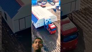 China's 2 minutes luxury house: A mobile smart home delivered by truck #shorts #trending #facts