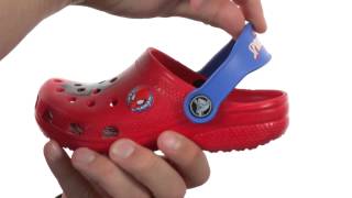Crocs Kids Classic Spiderman™ Clog (Toddler/Little Kid)  SKU:8475525
