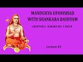 Mandukya Bashyam-Lecture 43 (Chapter 2 Karika No 7and 8) in Eng #vedantastudents #mandukyaupanishad