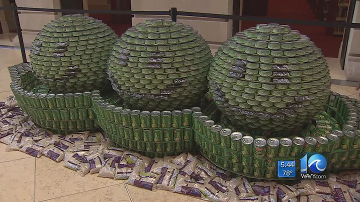 Art you can eat: Canstruction at Slover Library