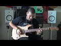 Improvising on Larry Carlton style backing track #3