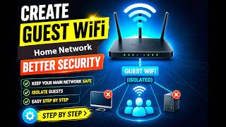 How to Create a Guest WiFi To Separate Network For More Security