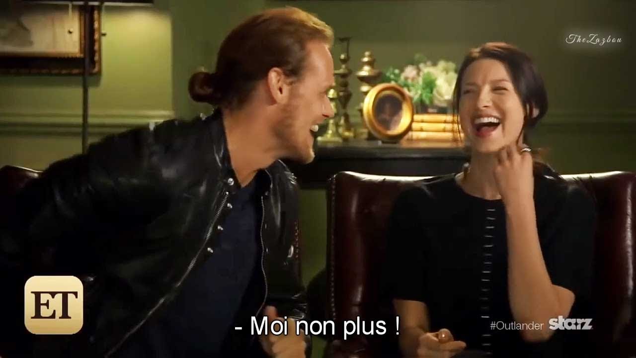 [VOSTFR] Caitriona Balfe et Sam Heughan jouent à « Deux vérités et un