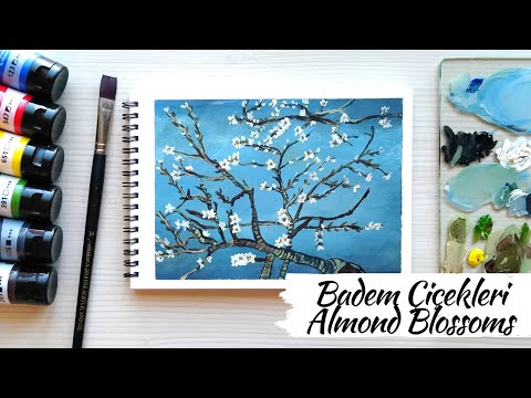 Van Gogh'un Badem çiçekleri resmi ve hikayesi | Van Gogh's Almond blossoms painting and story