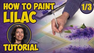 How to Paint a Lilac with Watercolor