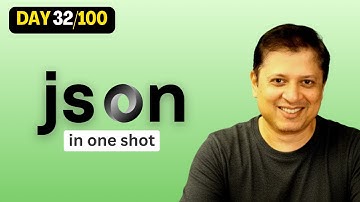 Learn JSON in ONE Video 🔥 | Complete JSON Tutorial for Beginners in Hindi