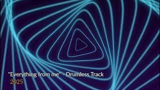 Everything from me - Pop-Punk/Emo-inspired alternative rock Backing Track | Drumless Track