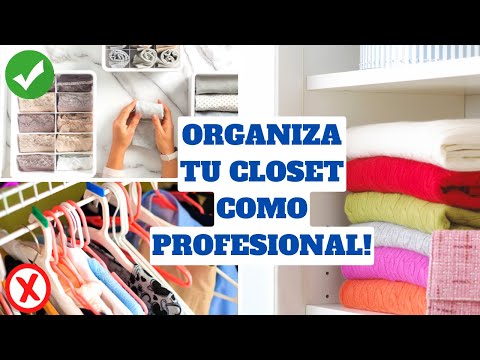 Video: 6 Consejos de limpieza del armario para (finalmente) Organizar su guardarropa