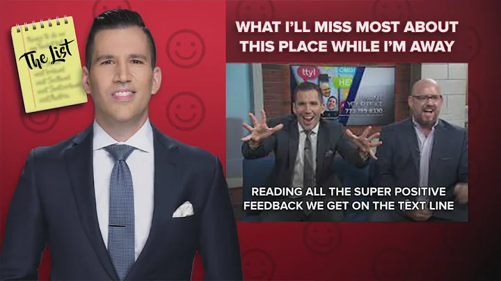 Pat Tomasulo's List: What he'll miss most about WG...