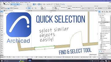 How to Select Similar Objects in Archicad | Find & Select Tool