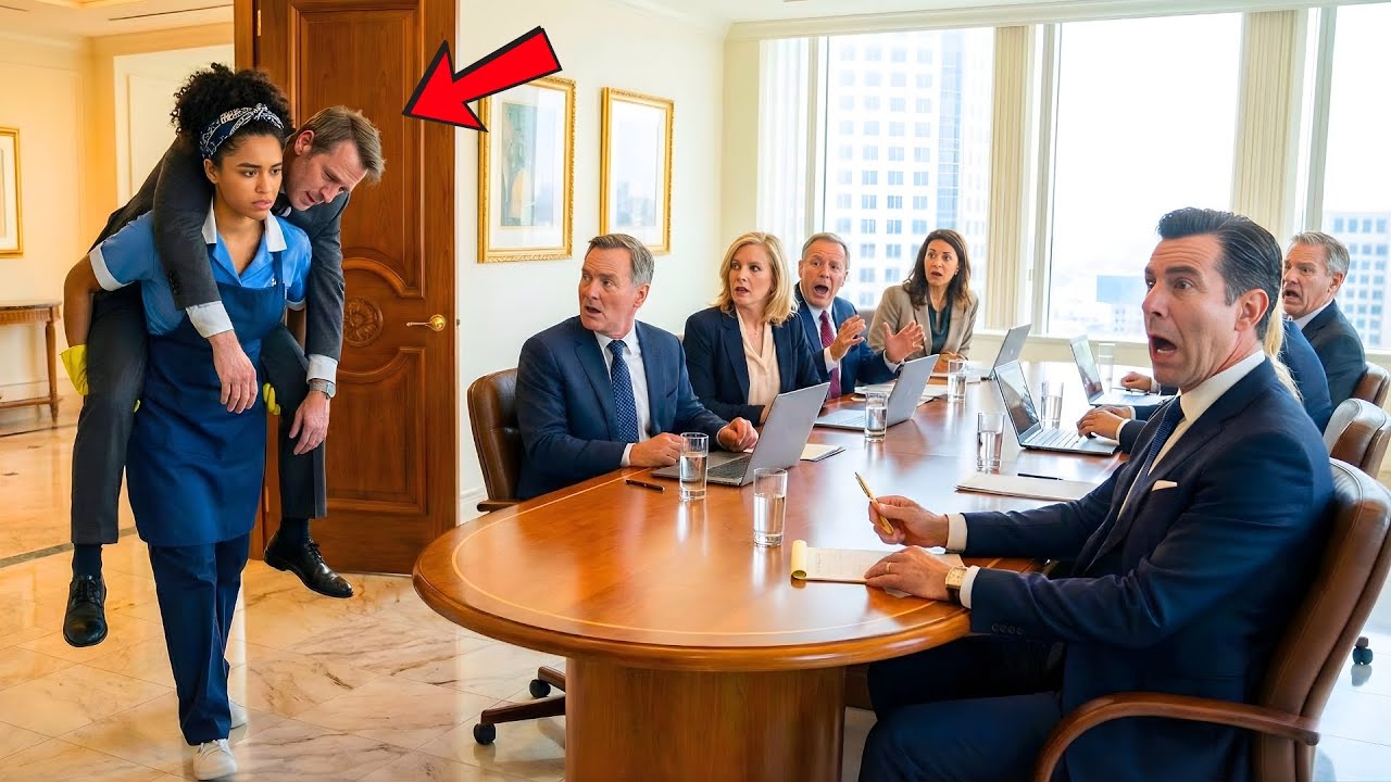 FAXINEIRA CARREGOU O PATRÃO NAS COSTAS POR 3 ANDARES… E A REAÇÃO DELE CHOCOU A TODOS