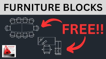 FREE Furniture CAD Blocks - AutoCAD
