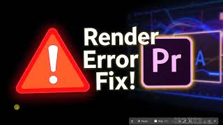 Famous How to fix Premiere Pro Unable to Render  Accelerated Renderer Error fix Wealth