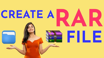 How To Create RAR File  |  HOW to Create Winrar or  Winzip (Easy Method)