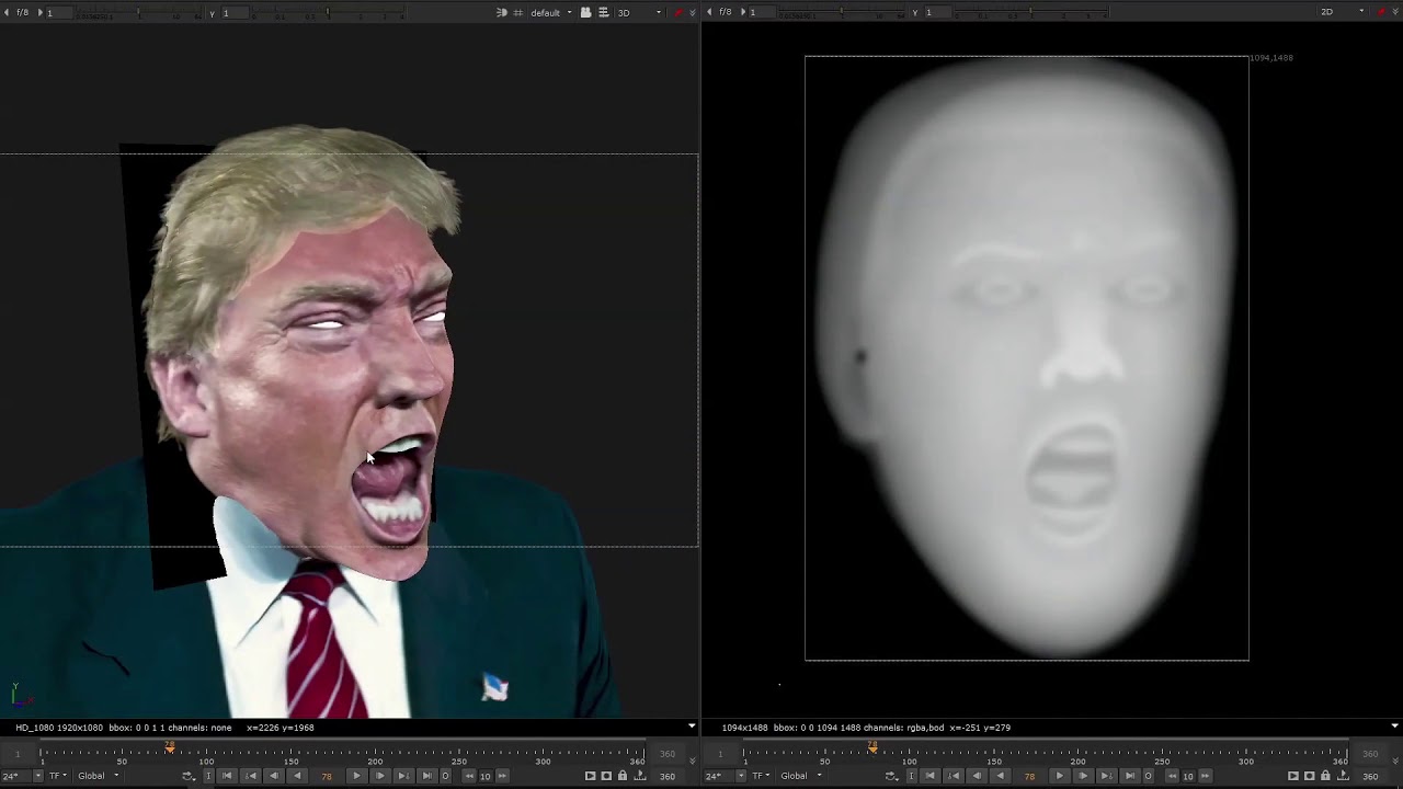 Nuke - Trump Alarmist (Nuke viewport)
