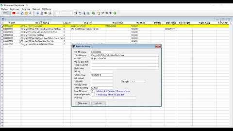 Tạo phiếu thu trên phần mềm kế toán Bách Khoa
