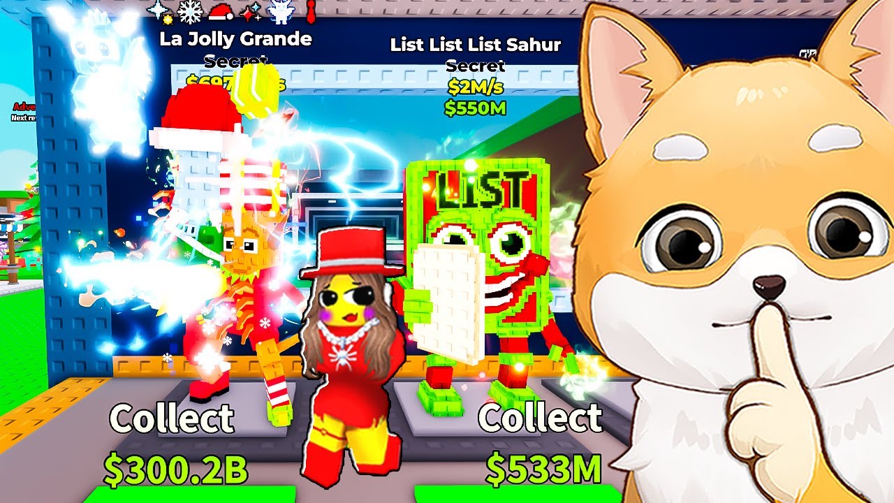 Sora OWNER Spawn SECRETE CRACIUN OP in Steal a Brainrot...