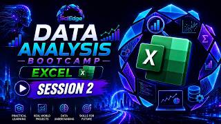 Data Analysis Bootcamp 🚀 – Excel | Week 1 – Session 2 | Excel Formulas & Functions