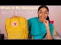 WHATS IN MY BACKPACK (Fjällräven Känken) || *End Of $cH%L Year